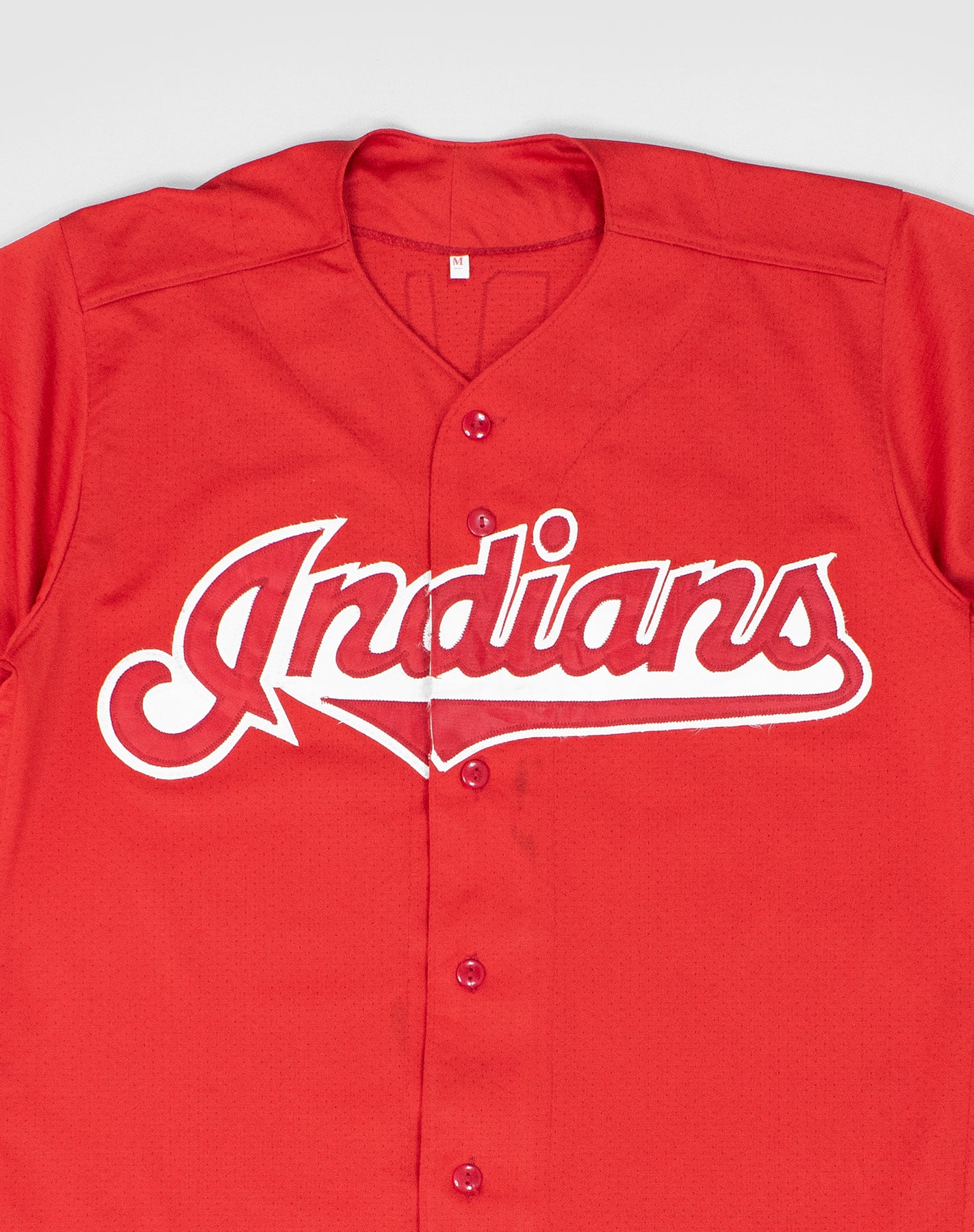 Adidas Cleveland Indians Baseball Jersey Youth Size Medium blue